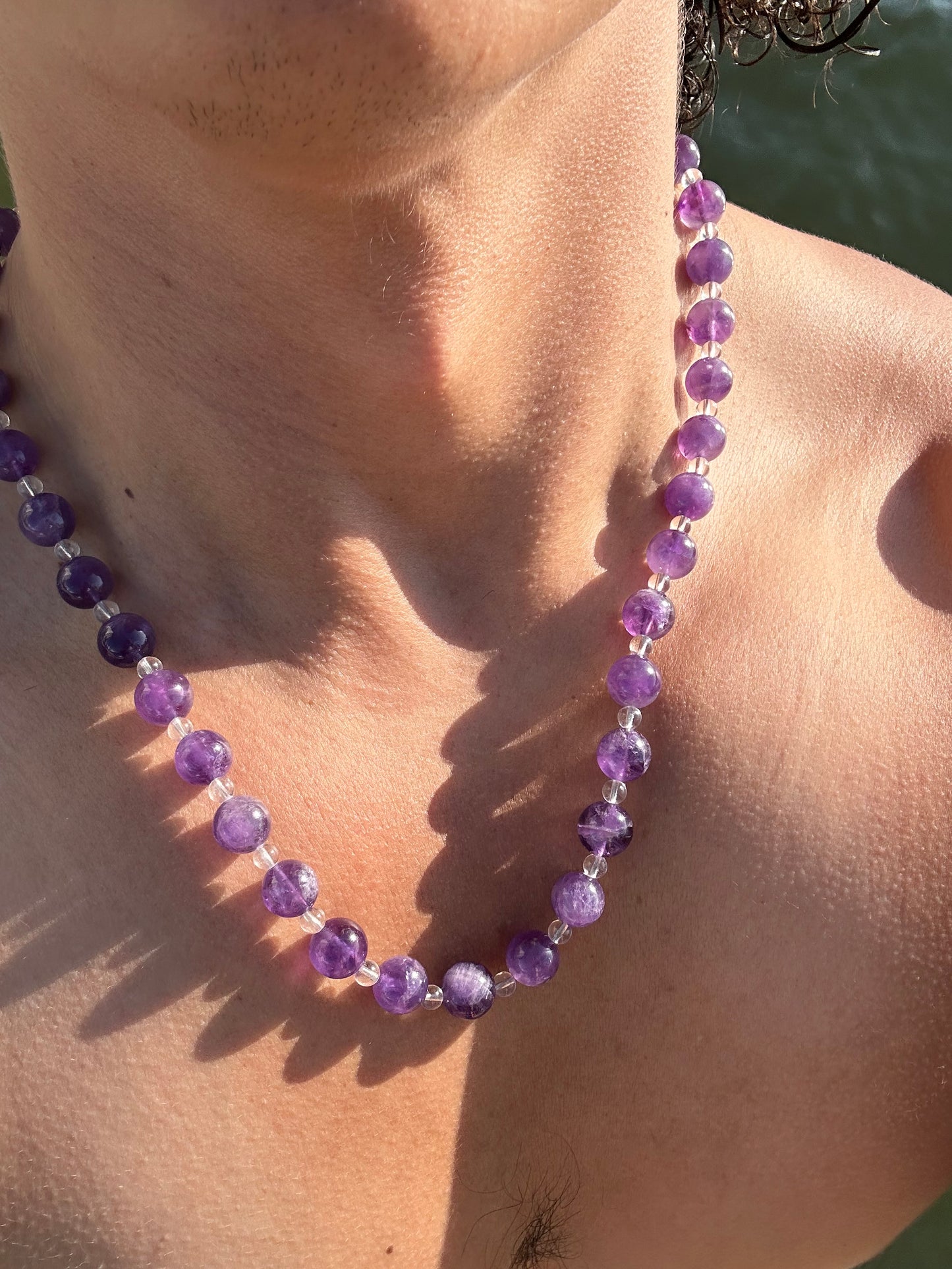 Luxury Amethyst-Quartz Pure Gemstone Chain - World's Best Quality & Made To Last