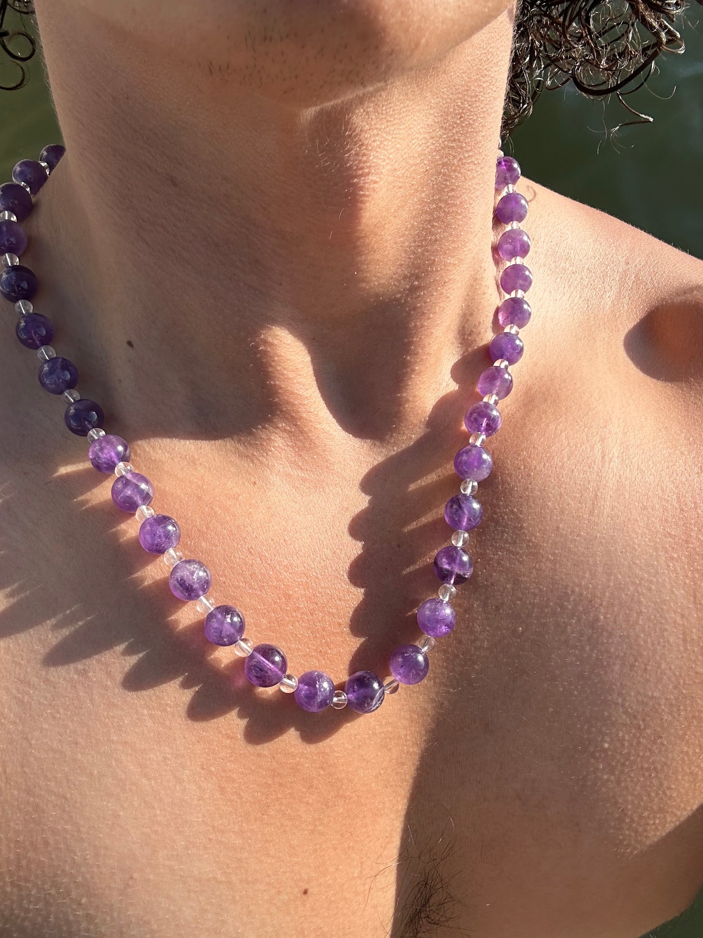 Luxury Amethyst-Quartz Pure Gemstone Chain - World's Best Quality & Made To Last