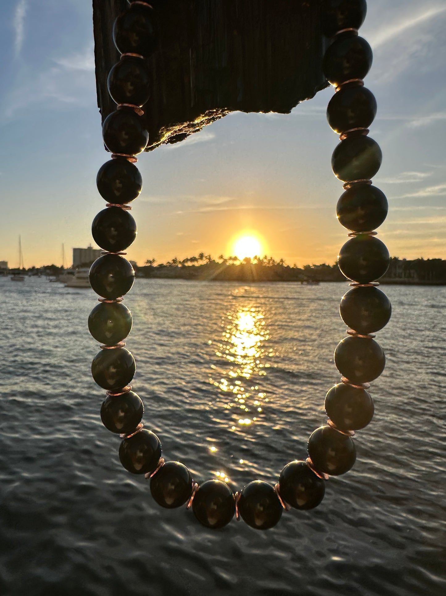 Black Tourmaline Protection Necklace - World's Best Quality & Made To Last (14MM)