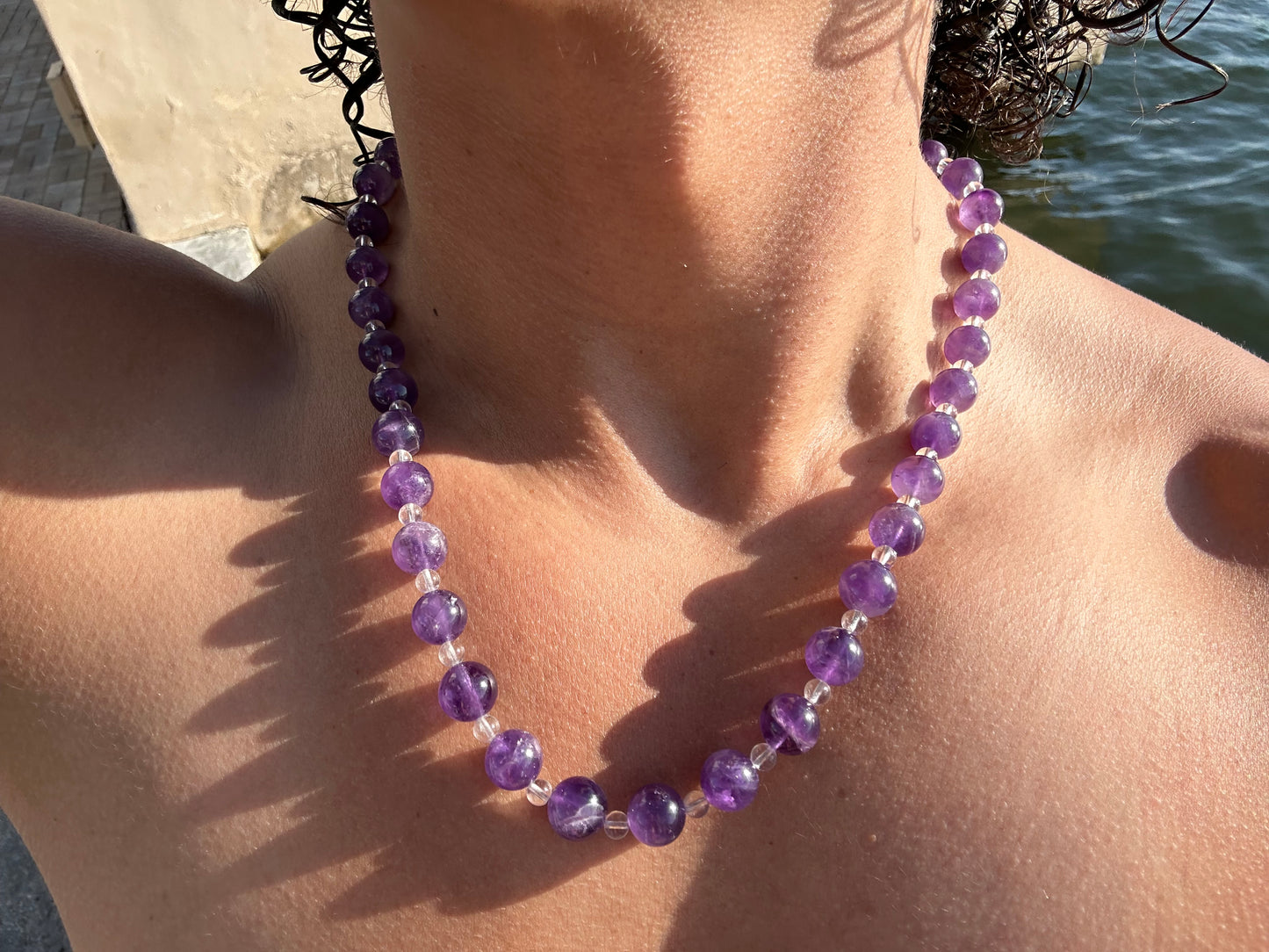 Luxury Amethyst-Quartz Pure Gemstone Chain - World's Best Quality & Made To Last