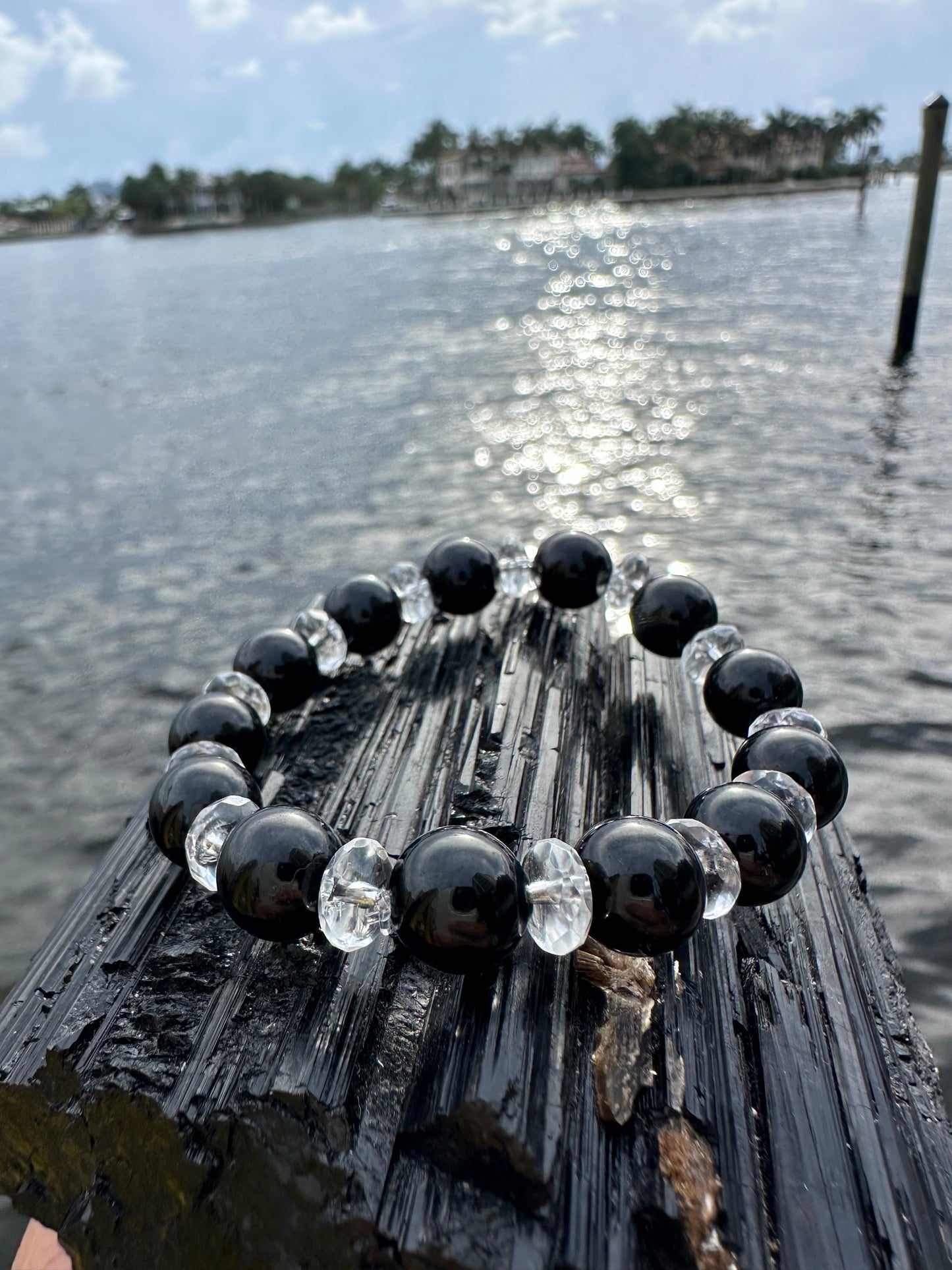 Black Tourmaline Quartz Protection Bracelet - World's Best Quality & Made To Last