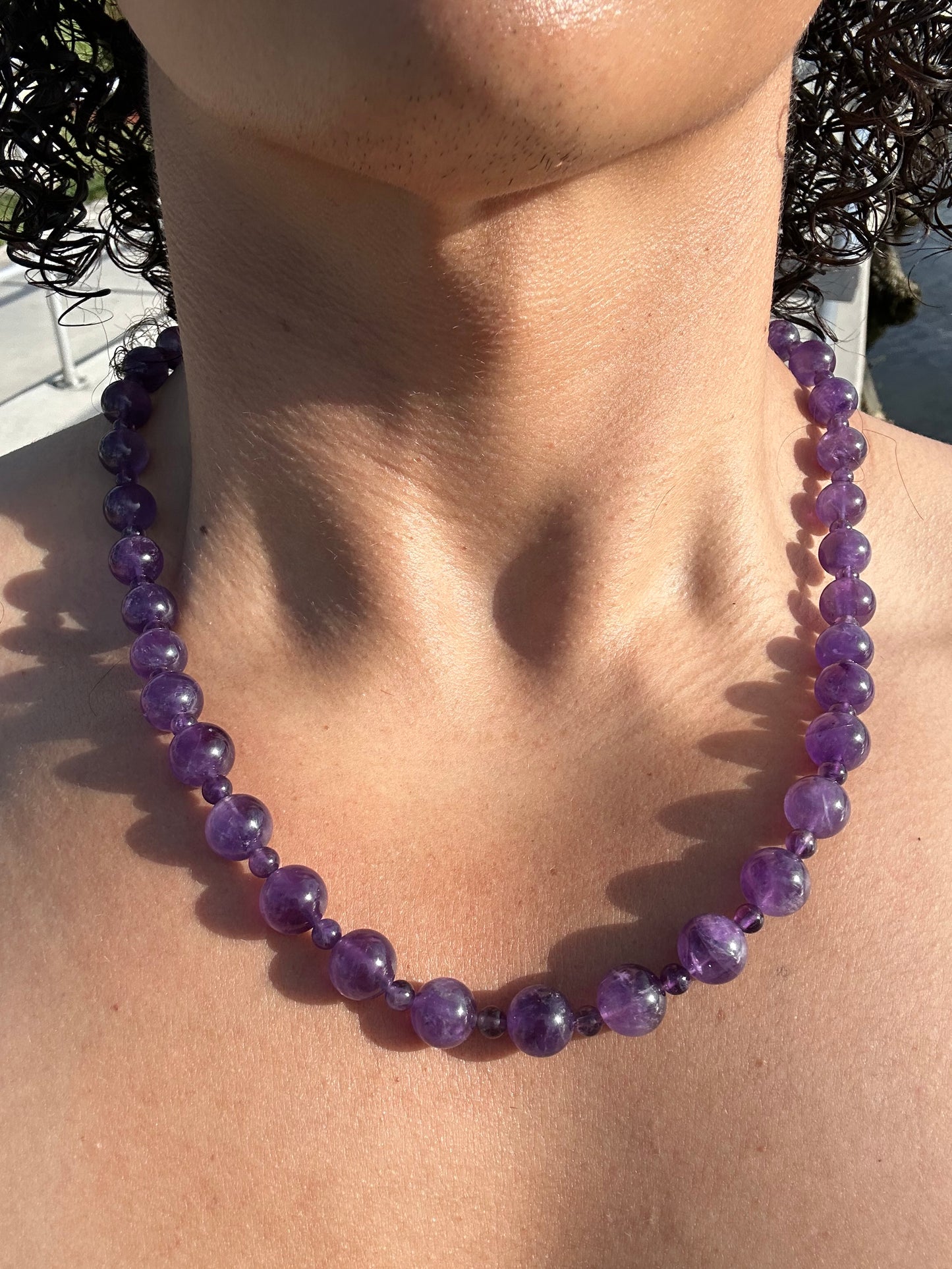 Luxury Amethyst Pure Gemstone Chain - World's Best Quality & Made To Last