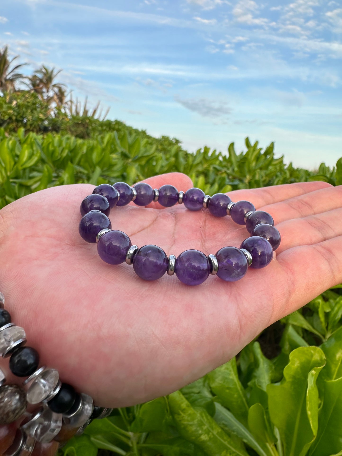 Luxury Amethyst Bracelet Silver Design - World's Best Quality & Made To Last