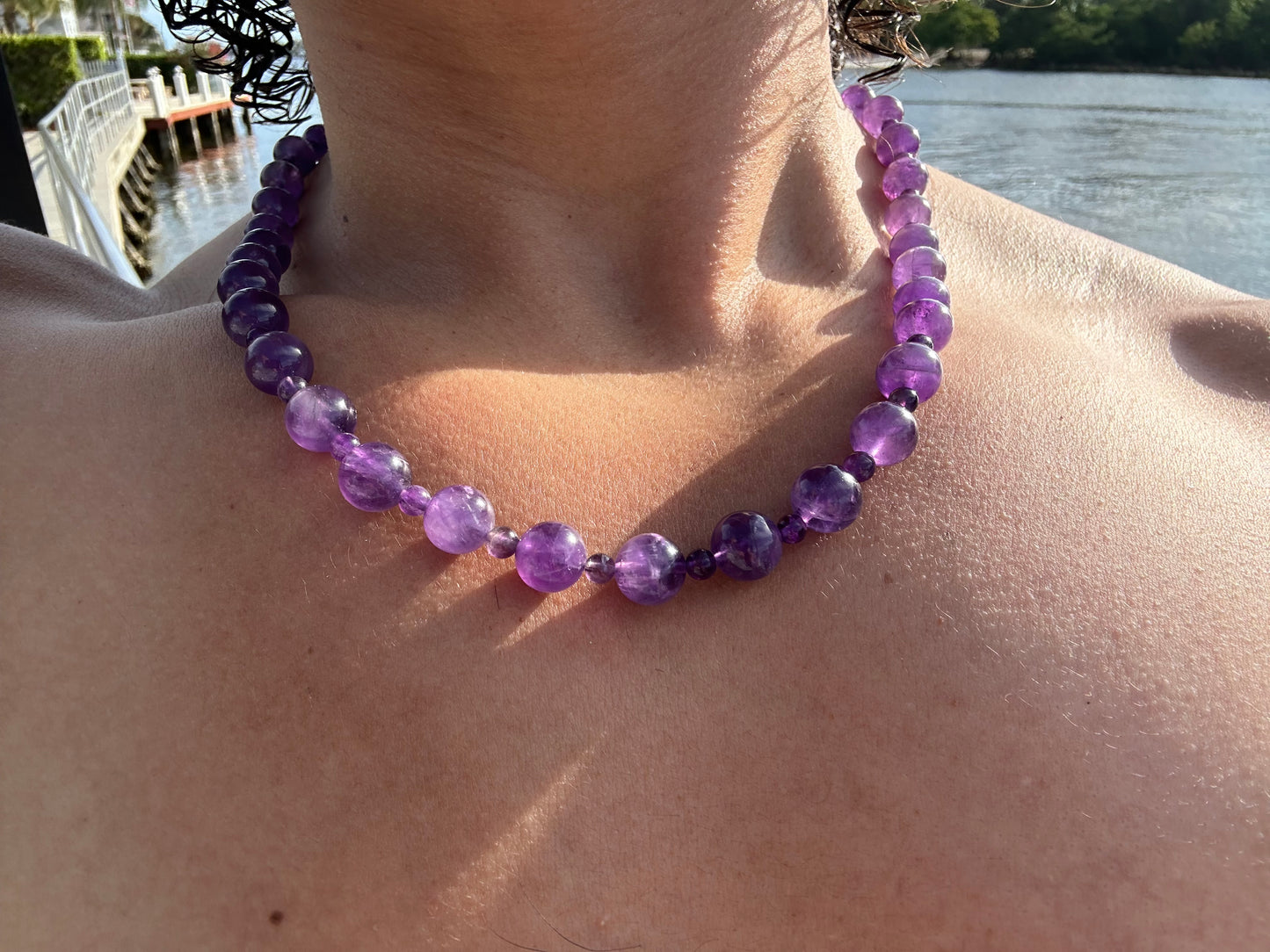 Luxury Amethyst Pure Gemstone Chain - World's Best Quality & Made To Last