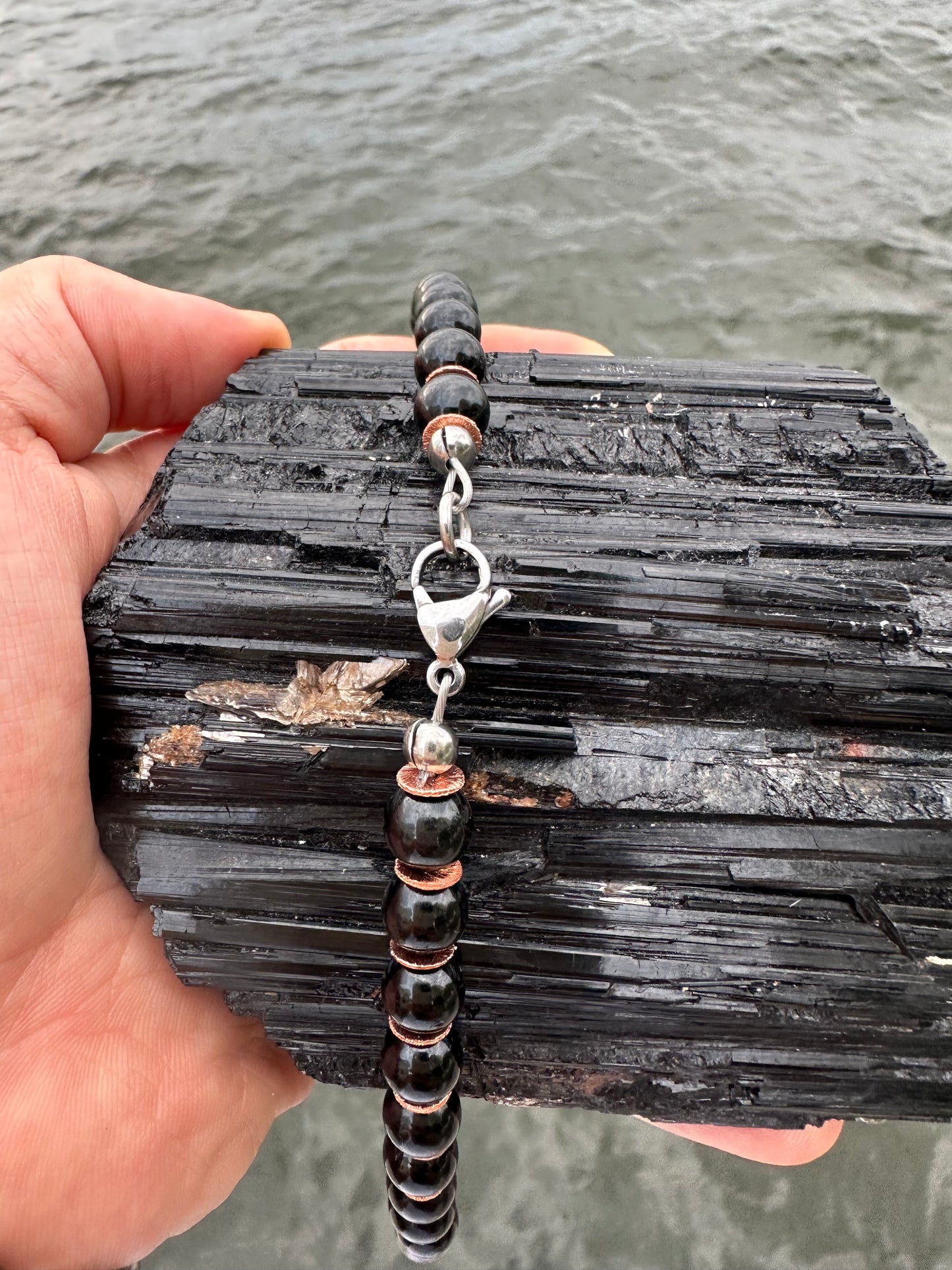 Black Tourmaline Protection Necklace - World's Best Quality & Made To Last (8MM)
