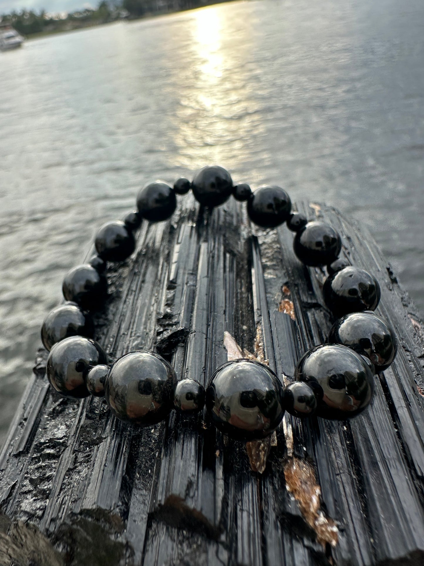 DESIGN YOUR OWN: Black Tourmaline Protection Bracelet (1) - World's Best Quality & Made To Last