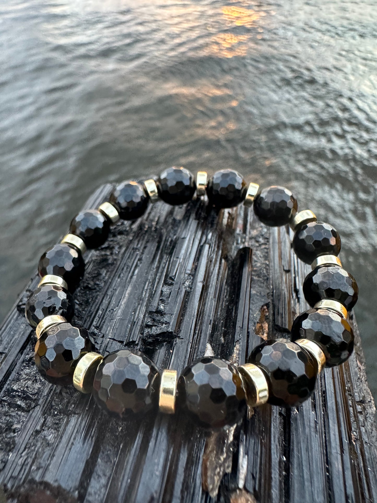 Black Tourmaline Hematite Protection Bracelet - World's Best Quality & Made To Last