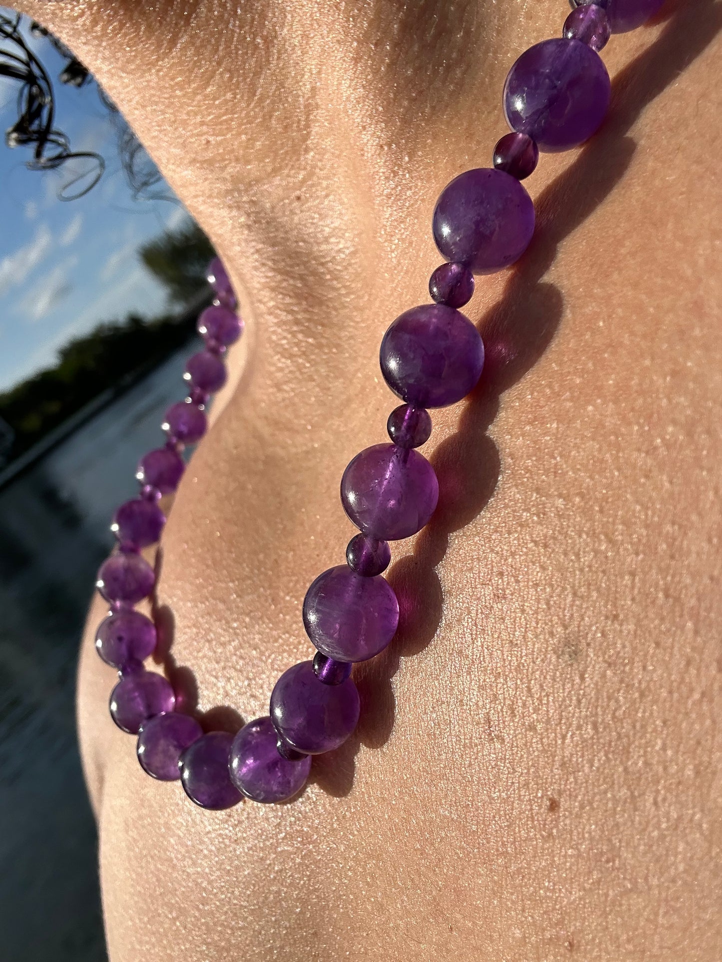 Luxury Amethyst Pure Gemstone Chain - World's Best Quality & Made To Last