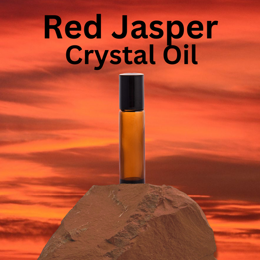 Red Jasper Crystal Oil