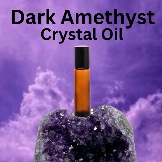 Dark Amethyst Crystal Oil