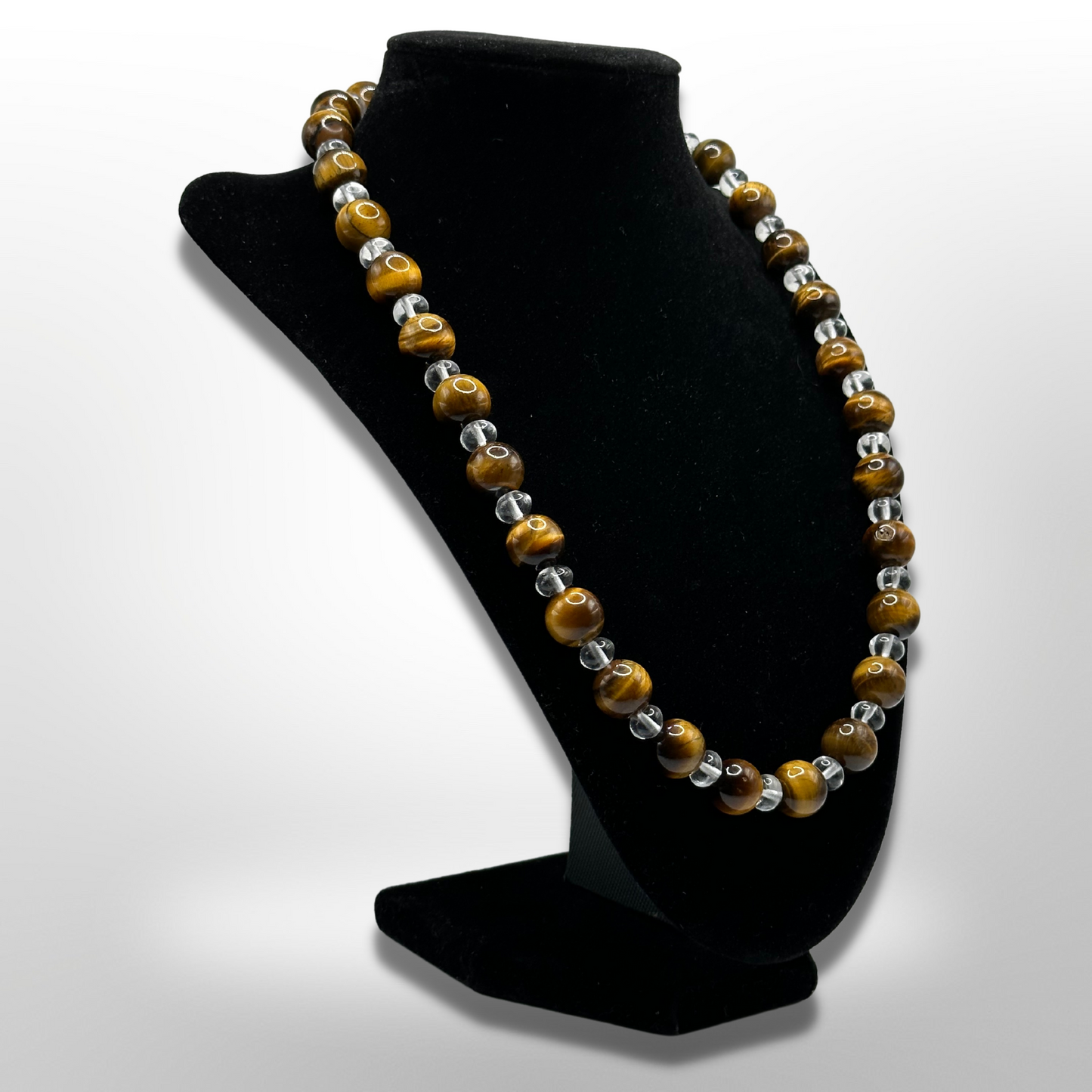 Attract Prosperity: Tiger’s Eye Amplified Necklace