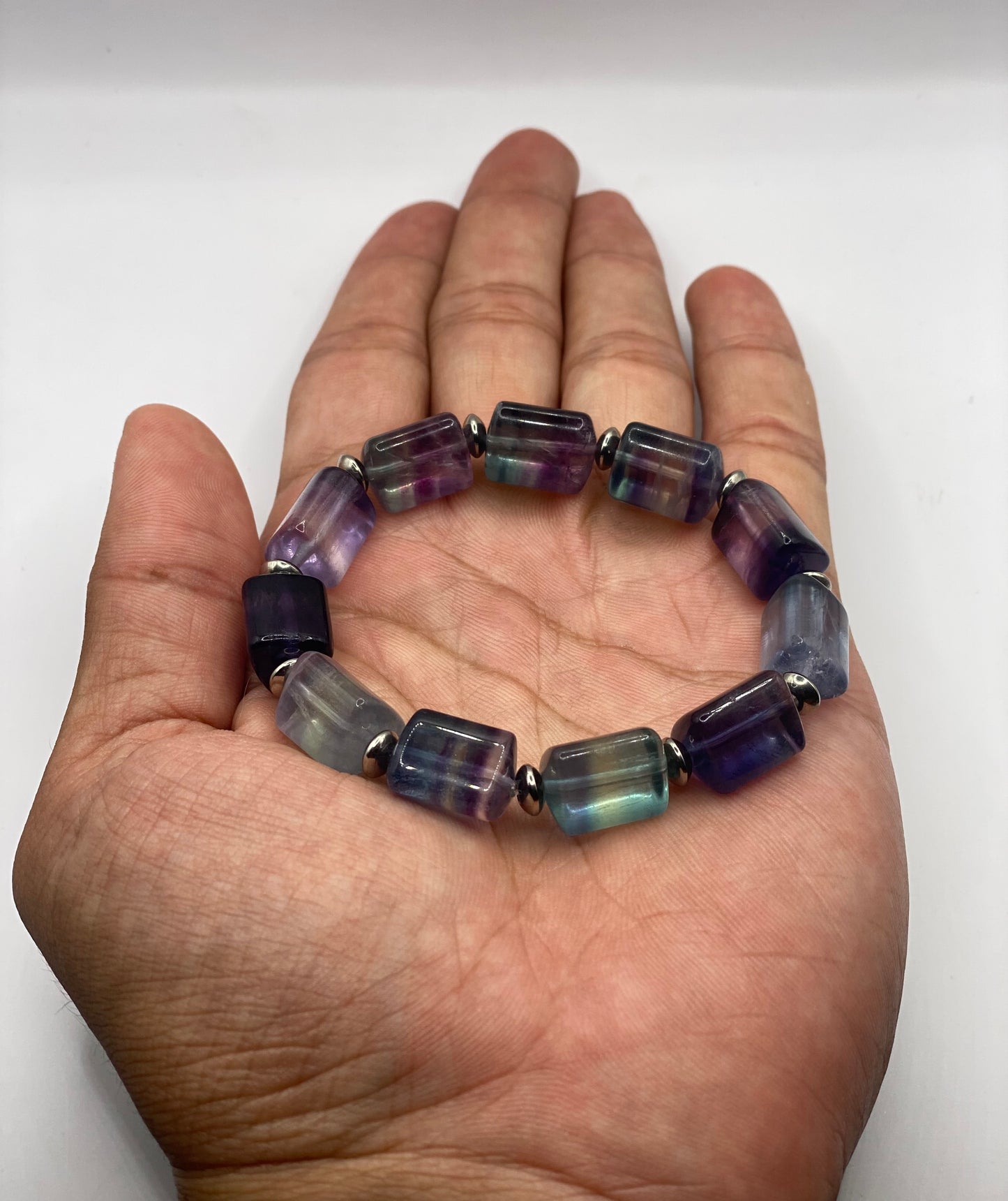 Rainbow Fluorite Bracelet